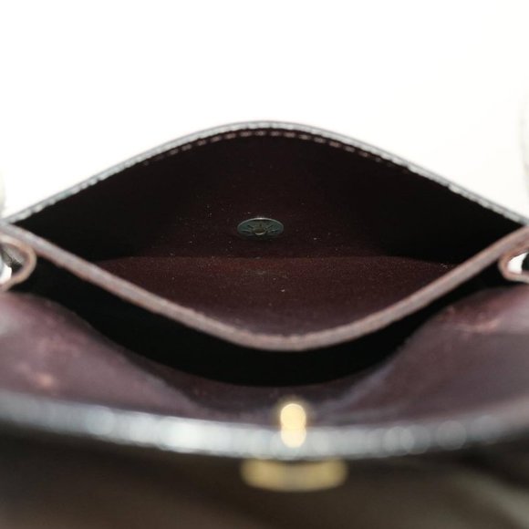 LOUIS VUITTON Vernis Anvelop Cult De Vuitto Card Case Amarante - Picture 9 of 15